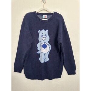 Care Bear x Acme De La Vie Sweater Crewneck Blue 2021 Raglan Unisex XLarge XL 2